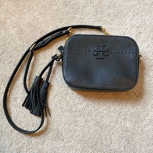 Tory Burch McGraw Camera Bag in Black